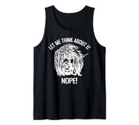 Déjame Pensar en ello Nope Tibetan Terrier Camiseta sin Mangas