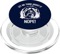 Déjame Pensar en ello Nope Tibetan Terrier PopSockets PopGrip para MagSafe