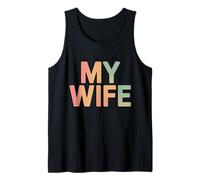 Déjame preguntarle a mi Esposa. Ella Dijo Que no Hay Marido Camiseta sin Mangas