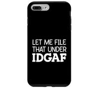 Déjame presentar eso bajo I D G Un Maldito Divertido sarcástico humorístico Carcasa para iPhone 7 Plus/8 Plus