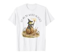 Déjame ser Raro en Paz Wizard Frog Camiseta