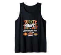 Déjame ver esa cazuela de Acción de Gracias Camiseta sin Mangas