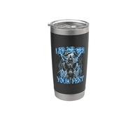 Déjame ver tus pies Hombre lobo Relámpago Vaso térmico de acero inoxidable de doble pared