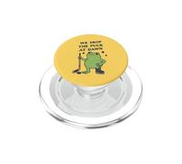 Dejamos Caer el Disco al Amanecer Funny Hockey Frog PopSockets PopGrip para MagSafe