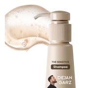 Dejan Garz Sensitiv Champú para cuero cabelludo sensible, sin perfume y suave sin fragancias, limpieza profunda suave con aminoácidos de avena, para todo tipo de cabello, champú para mujer (300 ml)