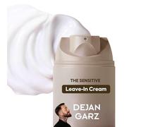 Dejan Garz Sensitiv Leave-In Cream para cabello seco y dañado - Sin perfume y sin fragancias - Crema para el cabello antiencrespamiento con aceite de avena y escualano - Cuidado del cabello mujer