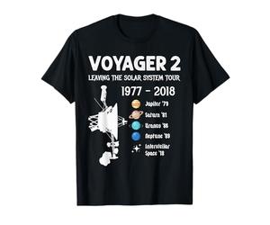 Dejando el Recorrido por el Sistema Solar | Aniversario de la sonda Voyager 2 Camiseta