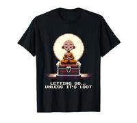 Dejar ir... a menos que sea botín - Gotas de píxeles conscientes Camiseta