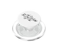 Dejar IR y Dejar a Dios Cita de la Biblia PopSockets PopGrip para MagSafe