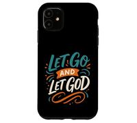 Dejar IR y Dejar a Dios - Vintage Christian Faith Carcasa para iPhone 11