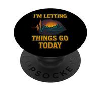 Dejar que las cosas vayan hoy Diseño de PopSockets PopGrip Adhesivo