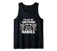 Dejaría Que mi Novia me mordiera Incluso si tuviera Rabia Camiseta sin Mangas