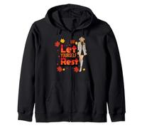 Déjate Descansar. Feliz otoño Ya'll. Mujeres Luv Abrigos de otoño. Sudadera con Capucha