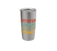 Dejé a mi cabra para estar aquí. Más vale que sea bueno. Vaso térmico de acero inoxidable de doble pared