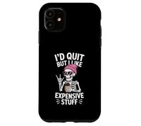 Dejé de fumar pero me gustan las cosas caras - Oficina de Carcasa para iPhone 11