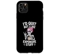 Dejé de fumar pero me gustan las cosas caras - Oficina de Carcasa para iPhone 11 Pro Max