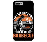 Dejé el campo de batalla, no el día de los veteranos de barbacoa Carcasa para iPhone 7 Plus/8 Plus