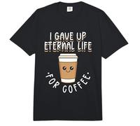 Dejé la Vida eterna por el café Cita Divertida Ex mormón Sud Comfort Colors Adult Heavyweight T-Shirt