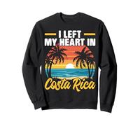 Dejé Mi Corazón En Costa Rica Vacaciones Viajes Costa Rica Sudadera