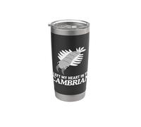 Dejé mi corazón en el Cámbrico Funny Anomalocaris Paleo Vaso térmico de acero inoxidable de doble pared