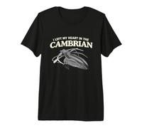 Dejé mi corazón en el Cámbrico Funny Marrella Prehistoric Camiseta Premium