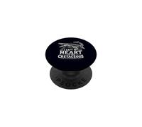 Dejé mi corazón en el Cretácico Tylosaurus Rex Mosasaur PopSockets PopGrip Adhesivo