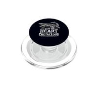 Dejé mi corazón en el Cretácico Tylosaurus Rex Mosasaur PopSockets PopGrip para MagSafe