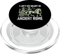 Dejé mi corazón en la Antigua Roma Imperio Romano PopSockets PopGrip para MagSafe