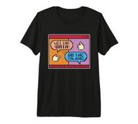 Deje Que los Datos Hagan la minería de Datos de ingeniería informática Que habl Camiseta Premium