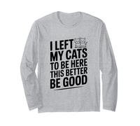 Dejé Que mis Gatos estuvieran aquí, Mejor Sea Bueno Manga Larga