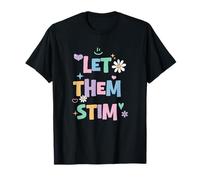 Déjelos estimular RBT ABA Terapeuta Apoyo Autismo Conducta Tecnología Camiseta