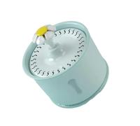 DEJIN Dispensador de agua potable de 2,4 L para gatos y mascotas, filtros de carbón activado, alimentador automático LED, interfaz USB