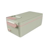 DEJIN Lonchera eléctrica de gran capacidad de 1 litro, calentador de alimentos de 40 W, calentador portátil para adultos, lonchera de calentamiento rápido, calentador de alimentos para coche, camión