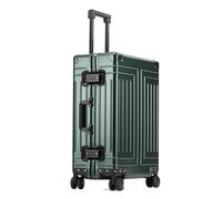 DEJJYYYZ Maleta Maleta de Aluminio de 20/24/26/28 Pulgadas, Cubierta con Ruedas de aleación, Equipaje rodante de Gran Capacidad de 30 Pulgadas, Viaje (Color : Nero, Size : 32)