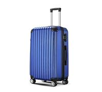 DEJJYYYZ Maleta Maleta de Viaje con Ruedas, Equipaje rodante de Cabina, Carrito de Moda, Bolsa de Equipaje, Cerradura de combinación, Cremallera ABS (Color : C, Size : 20inch)