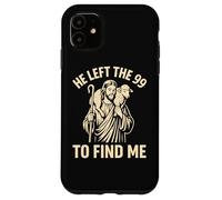 Dejó el 99 para encontrarme Christian Jesus Lost Sheep Parábola Carcasa para iPhone 11