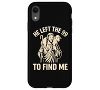 Dejó el 99 para encontrarme Christian Jesus Lost Sheep Parábola Carcasa para iPhone XR