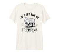 Dejó el 99 para encontrarme Lamb Escritura Camiseta Premium