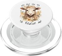 Dejó el 99 para rescatarme Jesús Salva Nunca te abandones PopSockets PopGrip para MagSafe