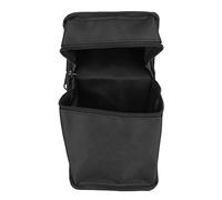 Dekaim Bolsa de Pluma Impermeable Negra,Estuche De Almacenamiento para Bolígrafos Y Marcadores De Lona Negro, Organizador De Papelería