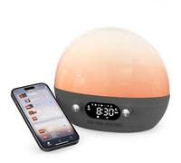 Dekala Wake-Up Light & White Noise Machine, APP-Steuerung Einschlafhilfe Baby, 11 beruhigende Klänge, Sonnenaufgang Wecker mit Nachtlicht, Soundmaschine für Babys, Kinder & Erwachsene