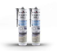 Dekalin DEKAsyl MS 2 MS, Selladores de polímero, sellador y adhesivo dos en uno para campistas, caravanas, autocaravanas, 290 ml, Blanco, Set de 3 piesas