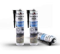 Dekalin Pegamento y sellador resistente 8936, 310 ml, negro, 310 ml, paquete de 3