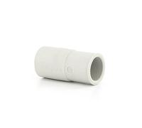DEKAROX Adaptador Universal de Manguera de Desagüe, Reducción de Conexión de Sifón de 21 mm a 19 mm, Gris, Caucho, para Lavadora y Lavavajillas