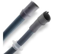 DEKAROX Manguera de desagüe de 2,3 m, 21/26 mm de diámetro, recto/angulada apta para Electrolux AEG Juno Zanussi 14000563305/6 140005633056 para lavavajillas