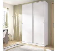 DEKIT GRUPO RIMOBEL Armario con dos puertas correderas Blanco, 204x120x50 cm