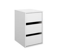 DEKIT Grupo RIMOBEL - CAJONERA para Interior DE Armario con 3 CAJONES - Blanco - 60x37x40cm