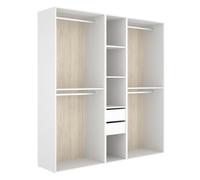 DEKIT Grupo RIMOBEL-Conjunto Armario-VESTIDOR con Trasera Reversible