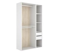 DEKIT Grupo RIMOBEL-Conjunto Armario-VESTIDOR con Trasera Reversible