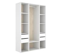 DEKIT Grupo RIMOBEL-Conjunto Armario-VESTIDOR con Trasera Reversible